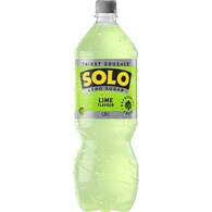 Solo Zero Sugar Lime Soft Drink Bottle