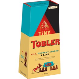 Toblerone Tiny Tobler Assorted Chocolate Gift Box 368g – Woolworths