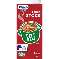 Edgar's Kitchen Beef Liquid Stock