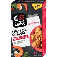 Mr Chen's Chilli Oil Prawn Wontons