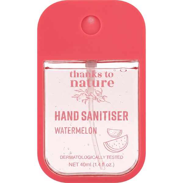 Thanks to Nature Hand Sanitiser Watermelon 40mL