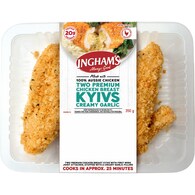 Ingham's Chicken Breast Kyivs Creamy Garlic