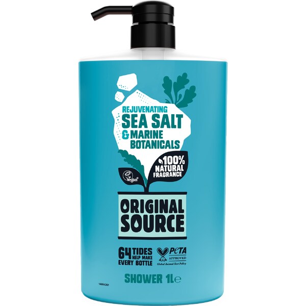 Original Source Body Wash Rejuvenating Sea Salt & Marine Botanicals 1L