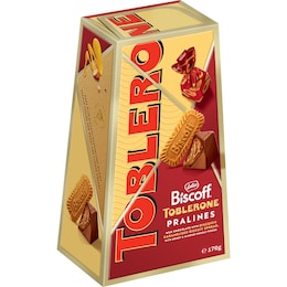 Toblerone Biscoff Pralines 176g – Woolworths