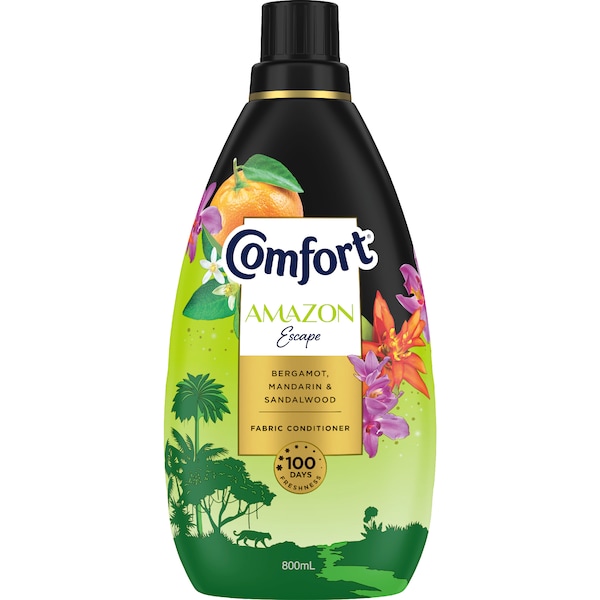 Comfort Amazon Escape Fabric Conditioner 800mL