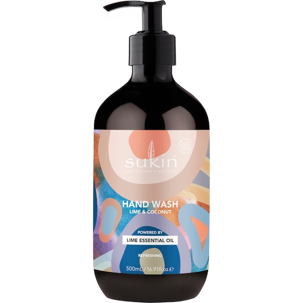Sukin Hand Wash Lime & Coconut 500mL