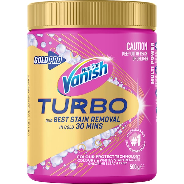 Vanish Turbo Laundry Stain Removal Powder 500g