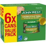 John West Tuna In Olive Oil Blend Value