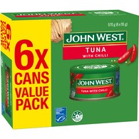 John West Tuna With Chilli Value