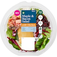 Woolworths Maple & Bacon Salad With Chicken