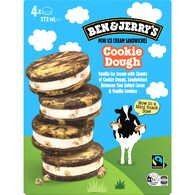 Ben & Jerry's Cookie Dough Mini Ice Cream Sandwiches