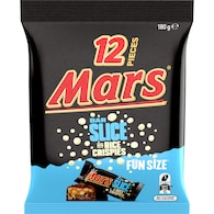 Mars Bar Slice With Rice Crispsies Fun Size Bars