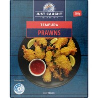 Just Caught Tempura Prawns
