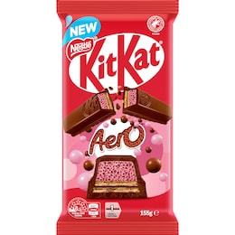 KitKat Aero Strawberry Chocolate Block 155g – Woolworths