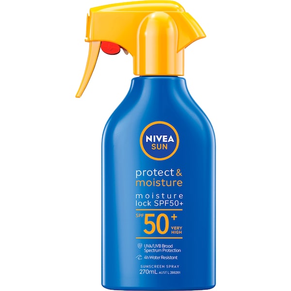 Nivea SPF 50+ Sun Protect & Moisture Sunscreen 270mL