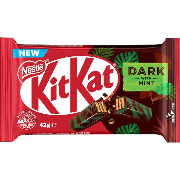 KitKat Dark Chocolate Mint Bar 42g