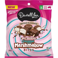 Darrell Lea Coconut Marshmallow Bites Milk Chocolate