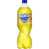 Fanta Fantasies Dreamy Cream & Lemon Soft Drink Bottle