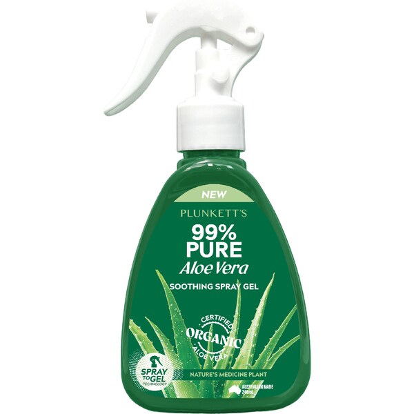 Plunkett's 99% Pure Aloe Vera Spray Gel 240mL