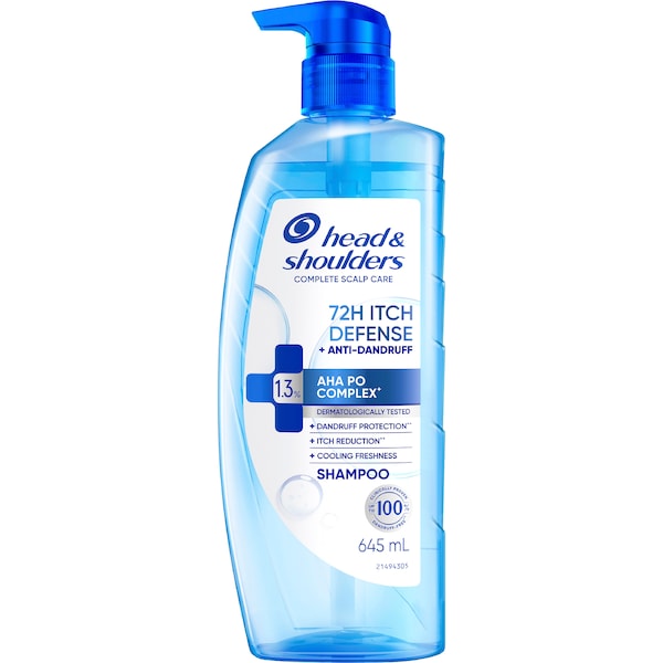 Head & Shoulders 72Hr Itch Defense Shampoo 645mL
