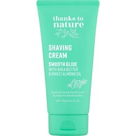 Thanks To Nature Shaving Cream Shea Butter & Sweet Almond