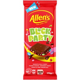 Allen's Party Mix Choc Block 170g – Woolworths