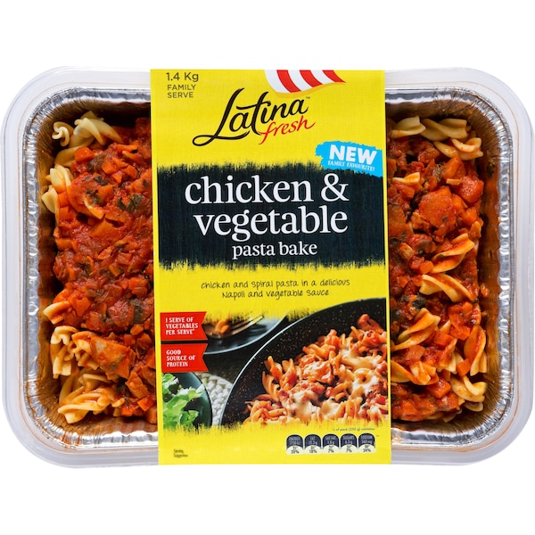 Latina Fresh Ready Meals Chicken & Vegetable Bake 1.4kg