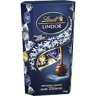 Lindt Lindor Dark Assorted Cornet