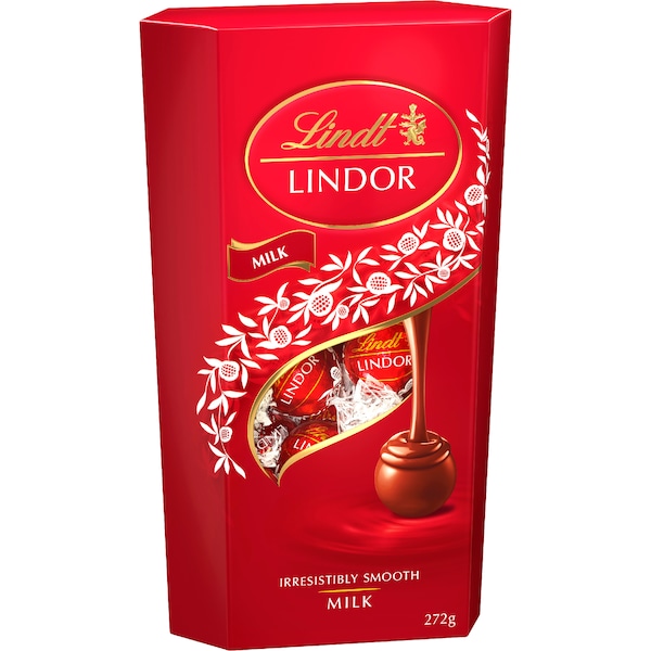 Lindt Lindor Milk Cornet 272g