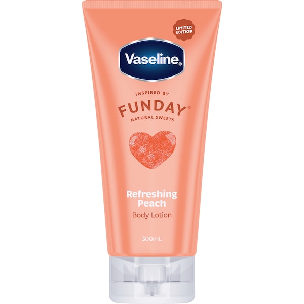 Vaseline Funday Body Lotion Refreshing Peach 300mL