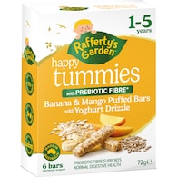 Rafferty's Garden Banana & Mango Puffed Bars With Yoghurt Drizzle 1-5Y
