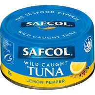 Safcol Wild Caught Tuna Lemon Pepper