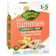 Rafferty's Garden Peach Puffed Bars With Yoghurt Drizzle 1-5Y