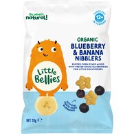 Little Bellies Nibblers Blueberry & Banana 12m+