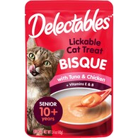 Delectables Lickable Cat Treat Bisque With Tuna & Prawn