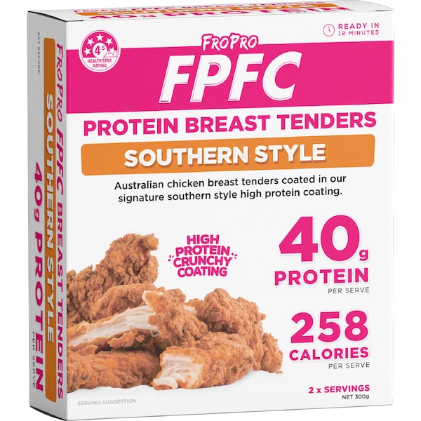 FroPro Protein Breast Tenders Southern Style 300g