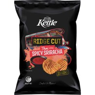 Kettle Ridge Cut Potato Chips Spicy Sriracha