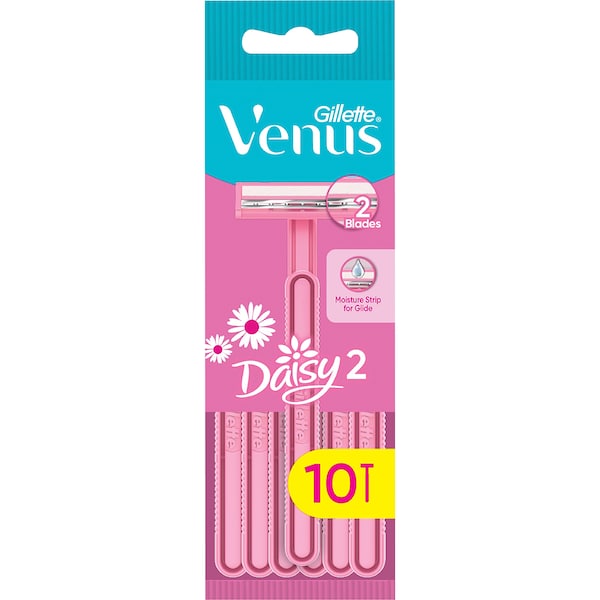 Gillette Venus Daisy 2 Disposable Razors 10 pack