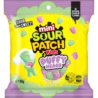 Sour Patch Kids Puffy Heads Lollies Apple & Grape