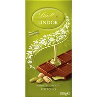 Lindt Lindor Pistachio Chocolate Block