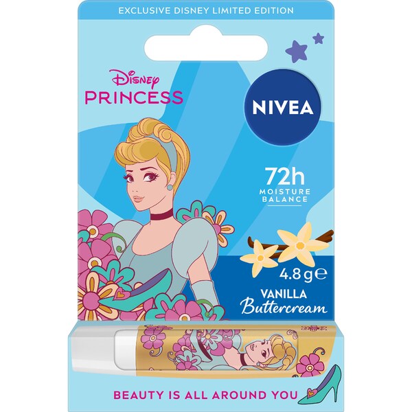 Nivea Disney Cinderella Vanilla Lip Balm 4.8g