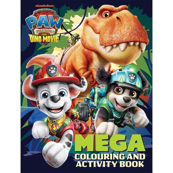 Paw Patrol Dino Movie Mega Colouring Activity Book each