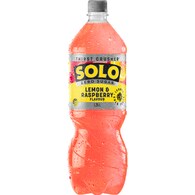 Solo Zero Sugar Lemon Raspberry Soft Drink Bottle