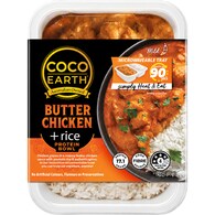 Coco Earth Butter Chicken With Rice