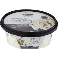 Chris' Homestyle Fetta & Cracked Pepper Dip & Spread