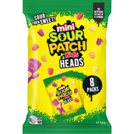 Sour Patch Kids Heads Lollies Mini Bags