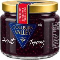 Goulburn Valley Fruit Topping Strawberry Blueberry & Vanilla Bean