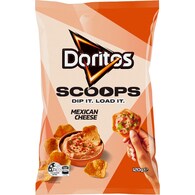 Doritos Scoops Corn Chips Mexican Cheese