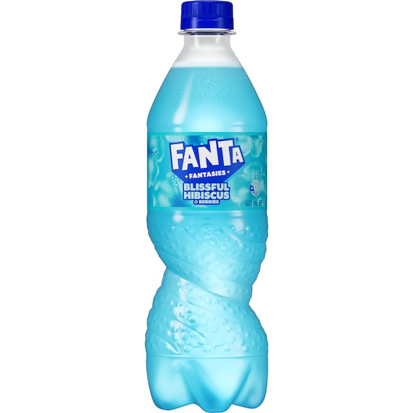 Fanta Fantasies Hibiscus Berry Soft Drink Bottle 600mL
