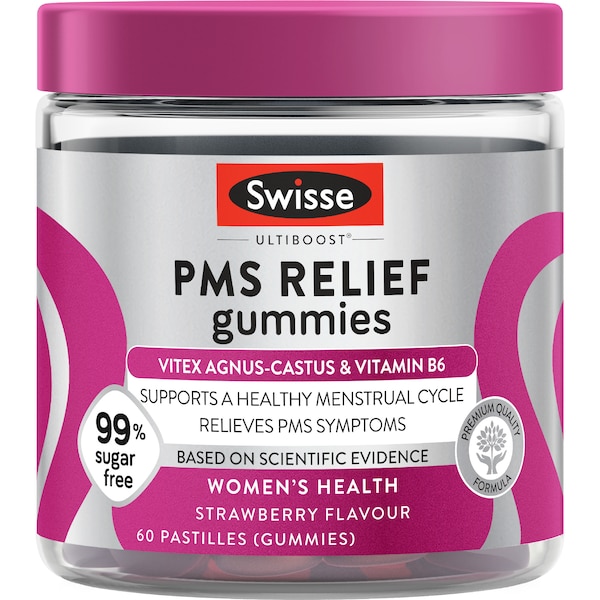 Swisse PMS Relief Gummies 60 pack